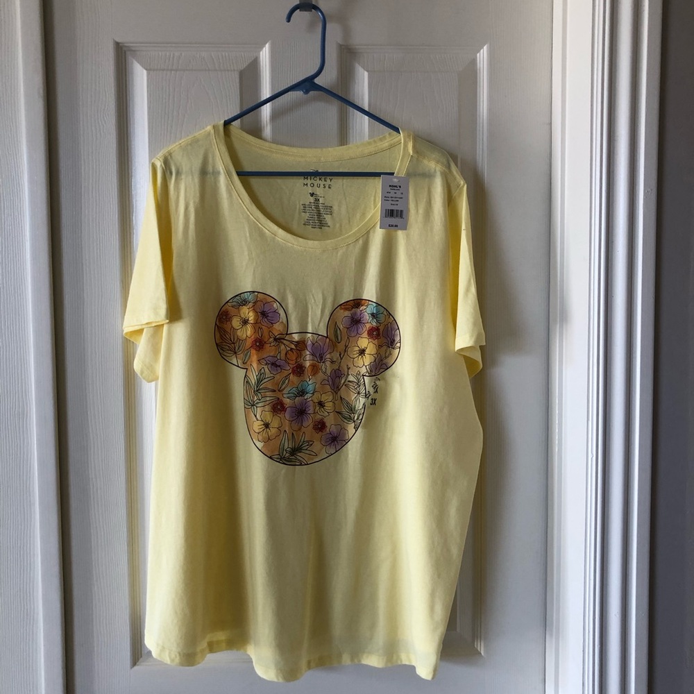 Disney Women’s T-Shirt with Mickey Mouse Design